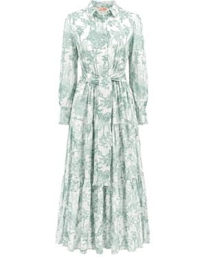 MC2 Saint Barth Shirt Dresses - Blue