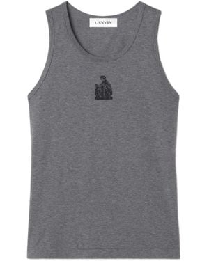 Lanvin Sleeveless Tops - Gris
