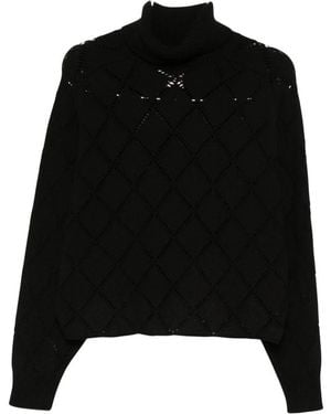 Semicouture Turtlenecks - Noir
