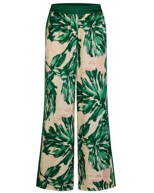 MARC AUREL Wide Trousers - Verde