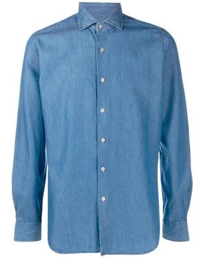 Xacus Denim Shirts - Blauw