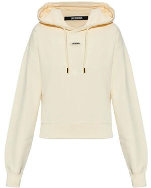 Jacquemus Hoodies & Sweatvesten ,Hoodies - Naturel