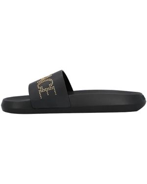 Versace Schoenen ,Zwart ,Rubber Sandals