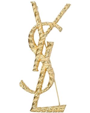 Saint Laurent Brooches - Metálico