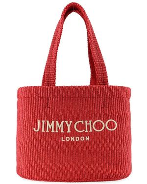 Jimmy Choo Tote Bags - Red