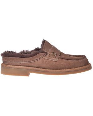Baldinini Mules - Brown