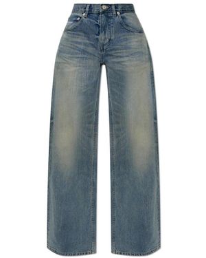 Balenciaga Wide Jeans - Blue