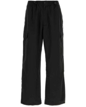 KENZO Straight Trousers - Black
