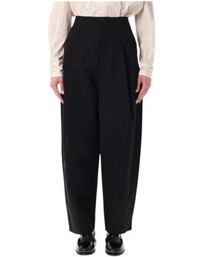 Soeur Wide Trousers - Black