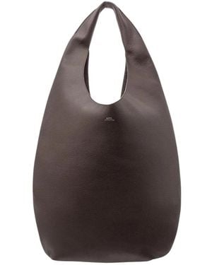 A.P.C. Shoulder Bags - Marrone