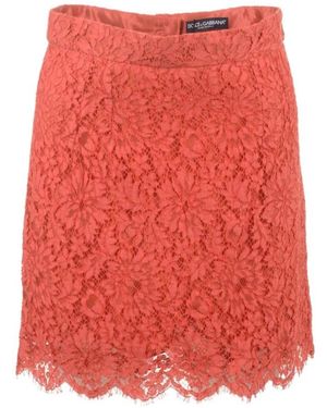 Dolce & Gabbana Short Skirts - Rojo