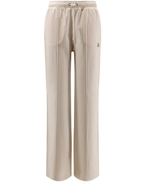 Moncler Wide Trousers - Natural