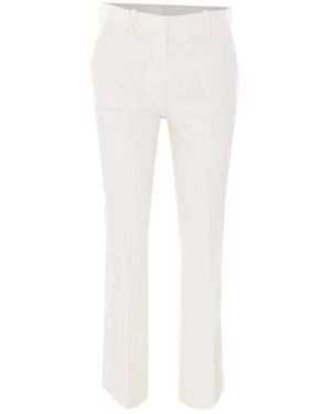 Circolo 1901 P Flared Stretch Broeken - Wit