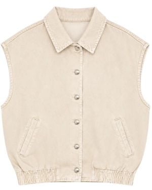 ICON DENIM Vests - Neutro