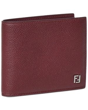 Fendi Araya Bi-Fold Münzbörse - Lila