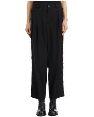 Comme des Garçons Straight Pants - Black