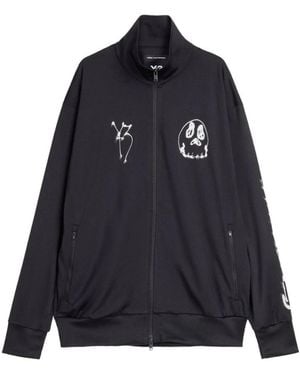 Y-3 Zip-Throughs - Bleu