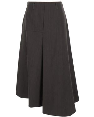 Tela Midi Skirts - Gris