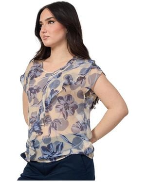 ALESSIA SANTI Blouses - Blue