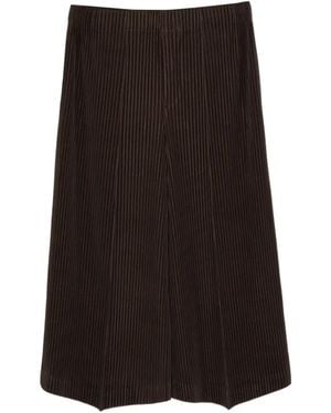 Issey Miyake Wide Trousers - Black