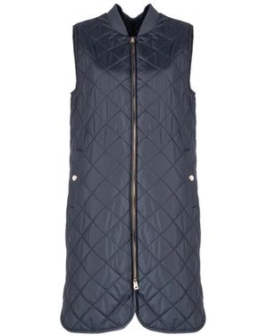Geox Jassen ,Blauw ,Polyester Mouwloos Jack