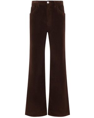 Marni Five Pocket Schlaghose - Braun