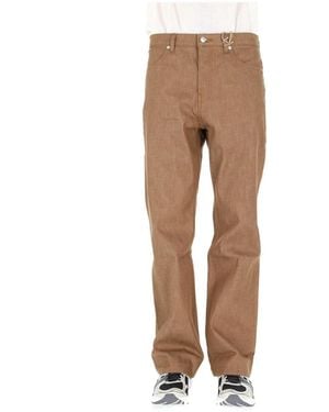 A.P.C. Straight Jeans - Marrón