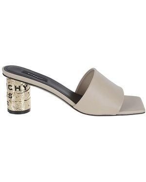 Givenchy Sandaletten Mit Blockabsatz Und Riemen - Grau