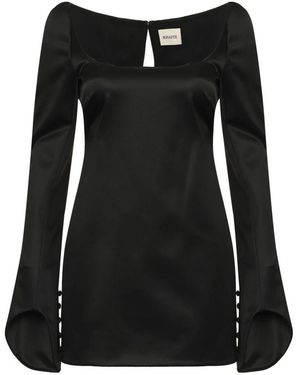 KHAITE Short Dresses - Noir