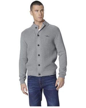 Aeronautica Militare Grijze Militair Vest - Grijs