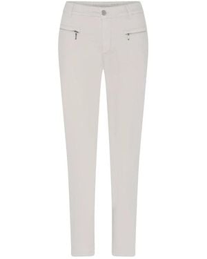 Cro Slim-Fit Trousers - White