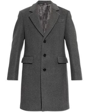 Burberry Jassen ,Grijs ,Wol Beverley Wool Coat