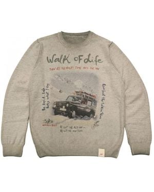 Bob Round-Neck Knitwear - Gray