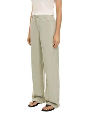 Elvine Wide Trousers - Natural
