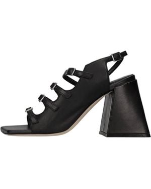 Vic Matié High Heel Sandals - Black