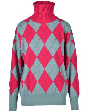 Ballantyne Cashmere Knitwear - Rouge