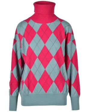 Ballantyne Cashmere Knitwear - Rouge