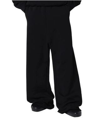 Entire studios Broeken ,Zwart ,Katoen Full Sweatpant