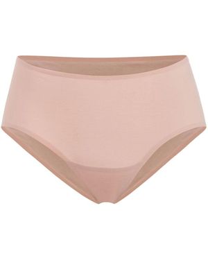 Wolford Ondergoed ,Roze ,Katoen Cotton Contour Panty - Naturel