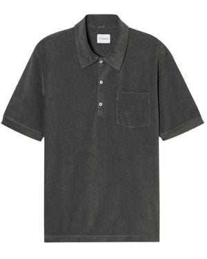 Closed Grauer Pfeffer Schwamm Polo Regular Fit - Schwarz