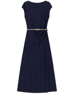 Imperial Midi Dresses - Azul