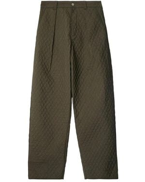 Burberry Wide Trousers - Green