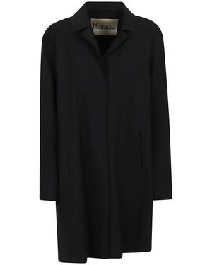 Herno First Act Coat - Zwart