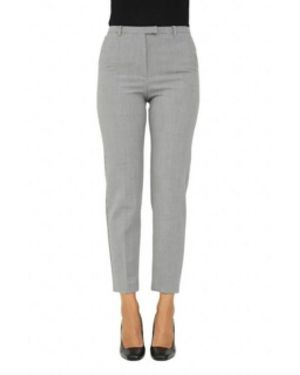 Patrizia Pepe Cropped Trousers - Grey