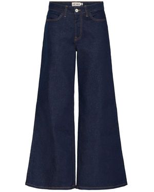 Ichi Wide Jeans - Azul