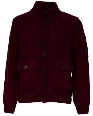 C.P. Company Cardigans - Red