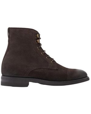 SCAROSSO Lace-Up Boots - Marrón