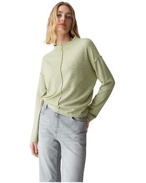 Opus Long Sleeve Top - Groen