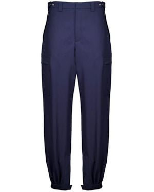 Dior Wide Trousers - Blue