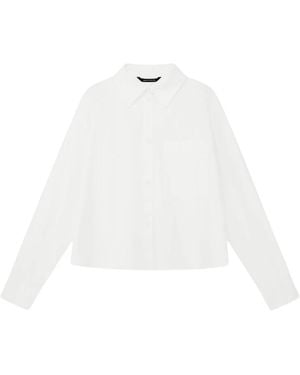 ARMANI EXCHANGE Overhemden ,Wit ,Katoen Long-Sleeve Shirt